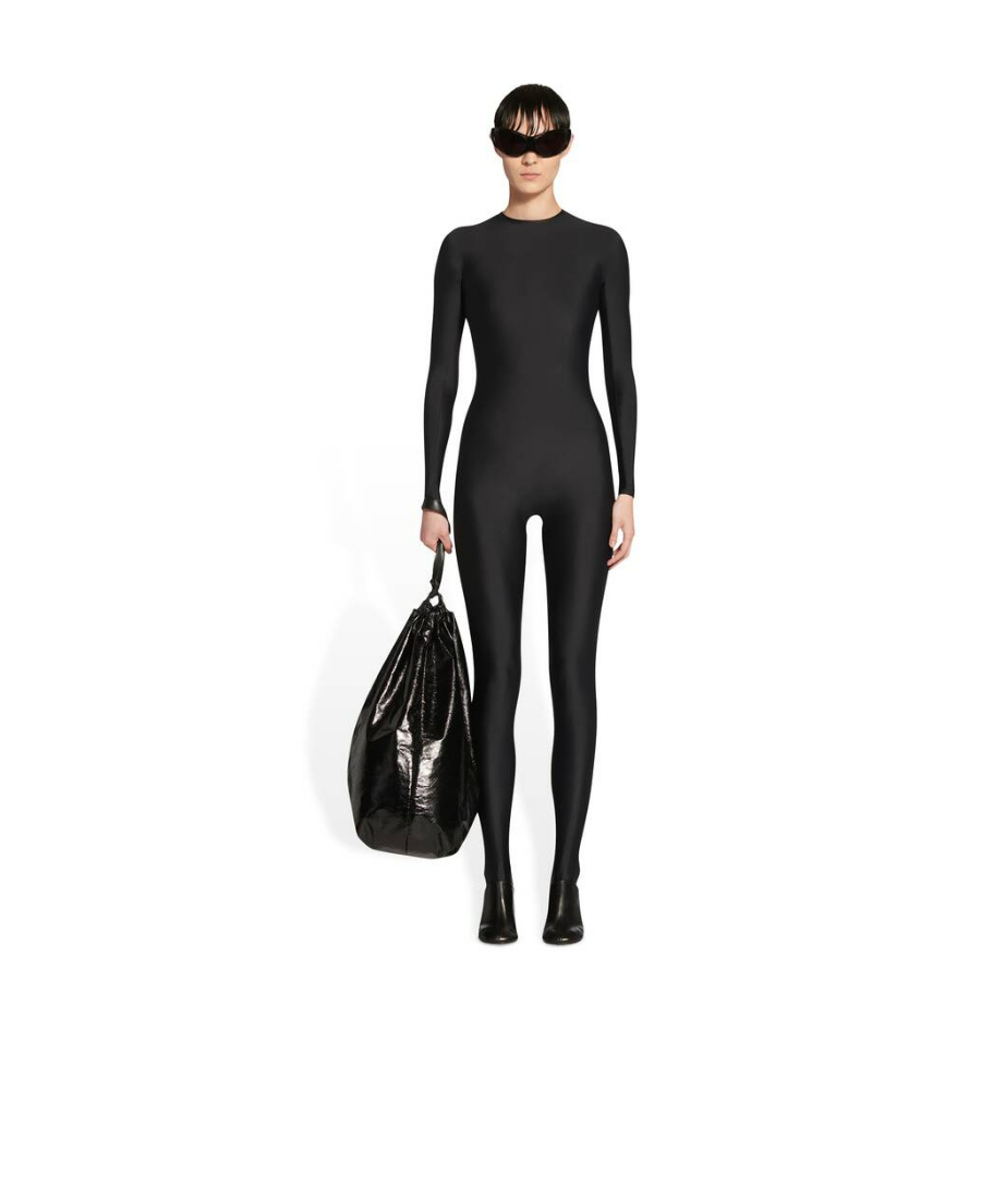 Balenciaga Sandali Slip-on Glove 80 Mm Da Donna In Nero In Black