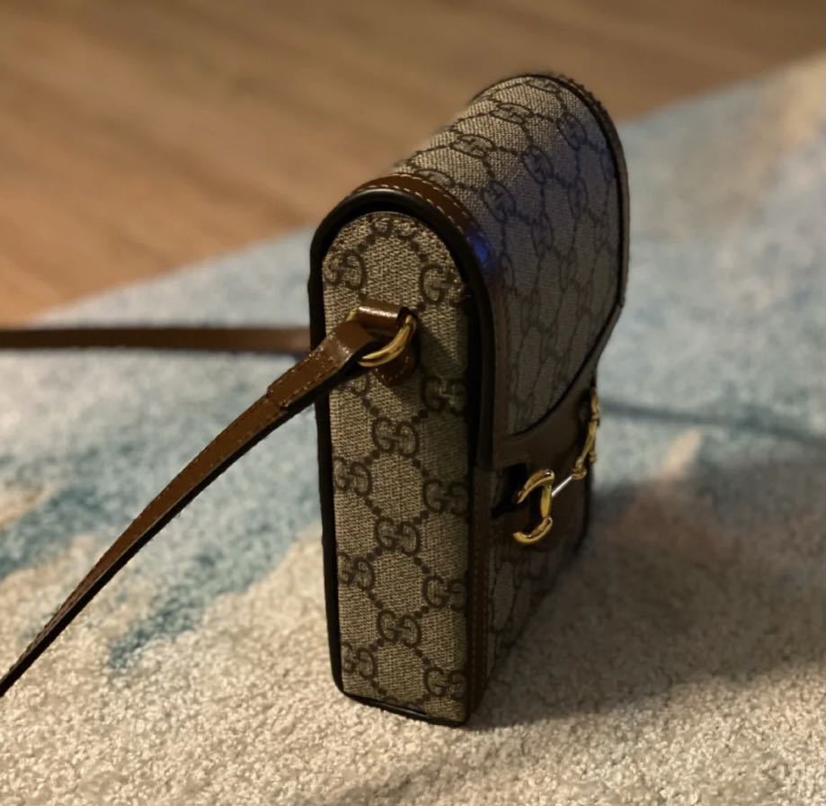 Gucci Horsebit 1955 Mini Bag In Nude