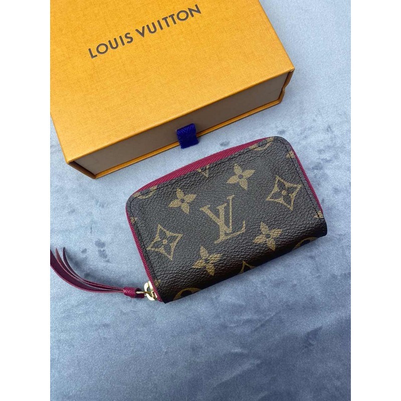 Pre-owned Louis Vuitton Logo Printed Wallet In Black