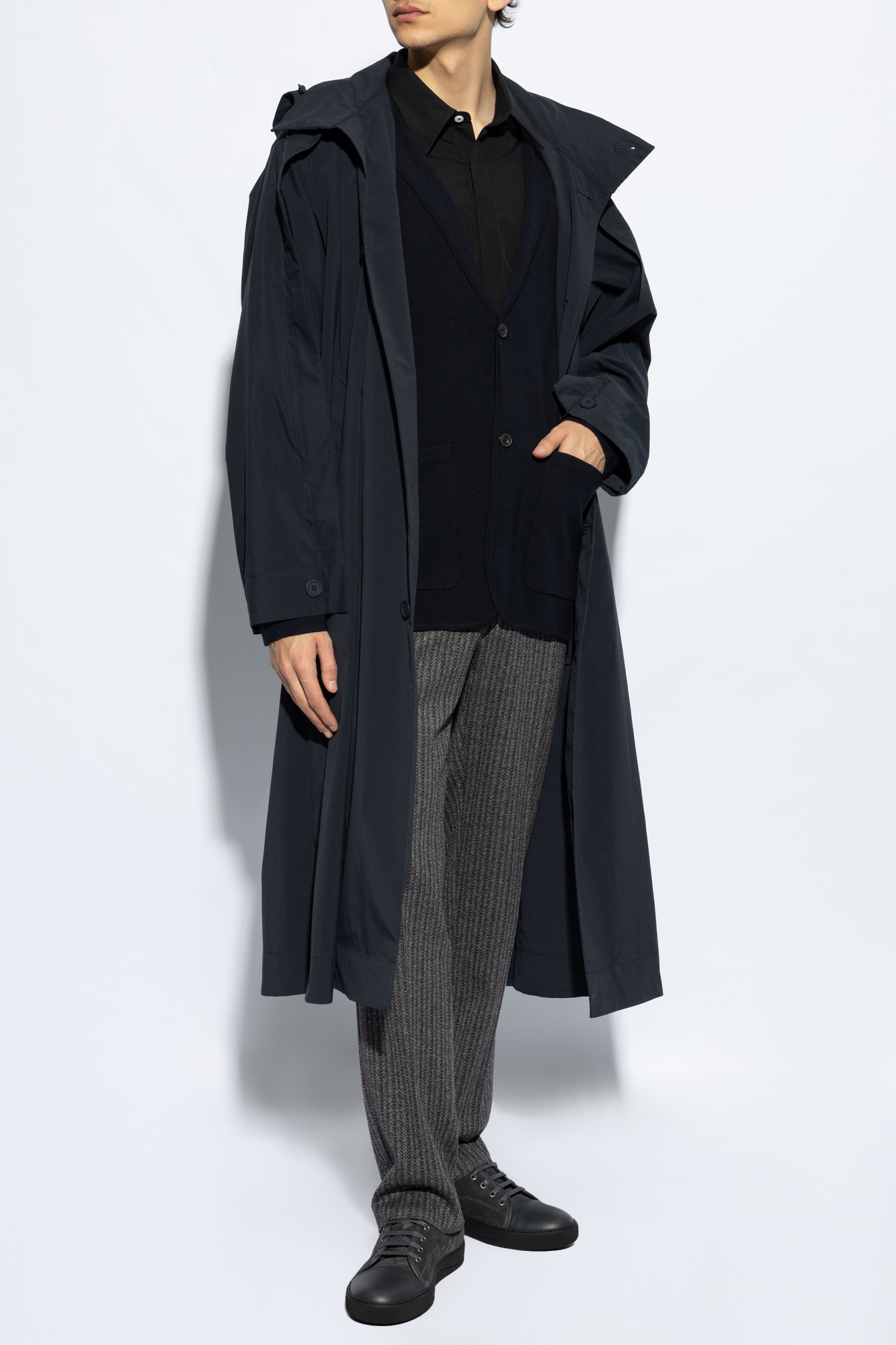 PAUL SMITH PAUL SMITH V-NECK FINE KNIT CARDIGAN