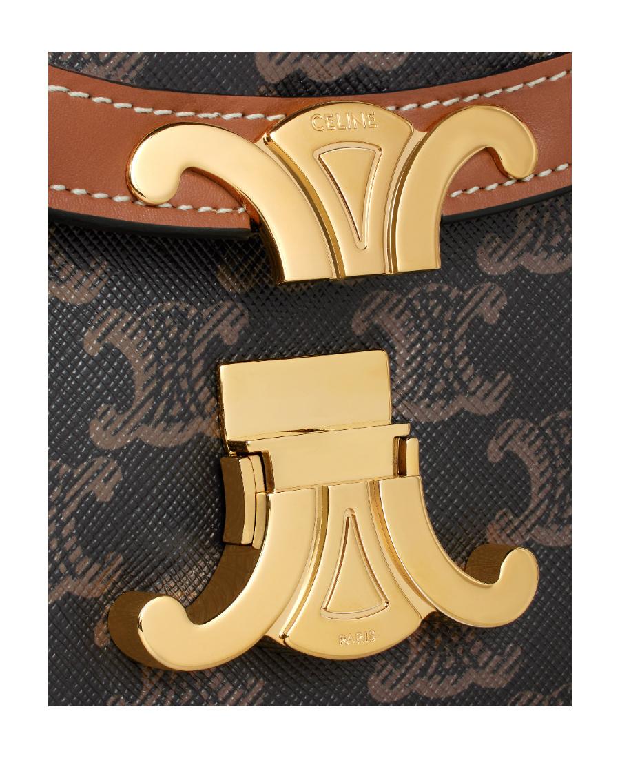 Celine Woman  Woman Brown Shoulder Bags In Brown