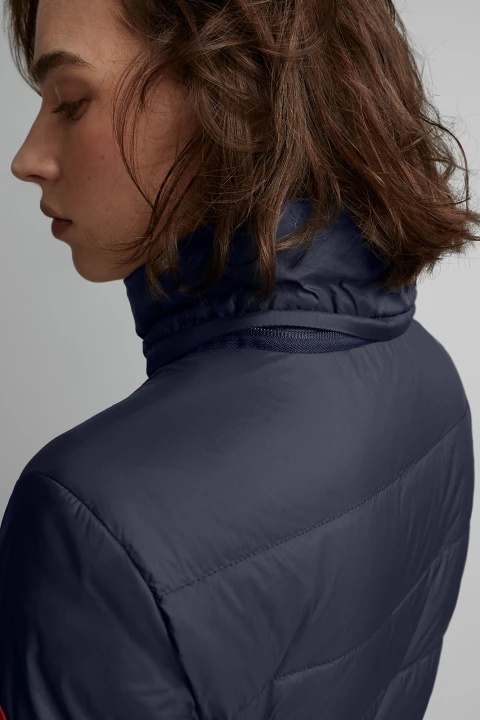 Canada Goose Mystique Parka Coat In Black