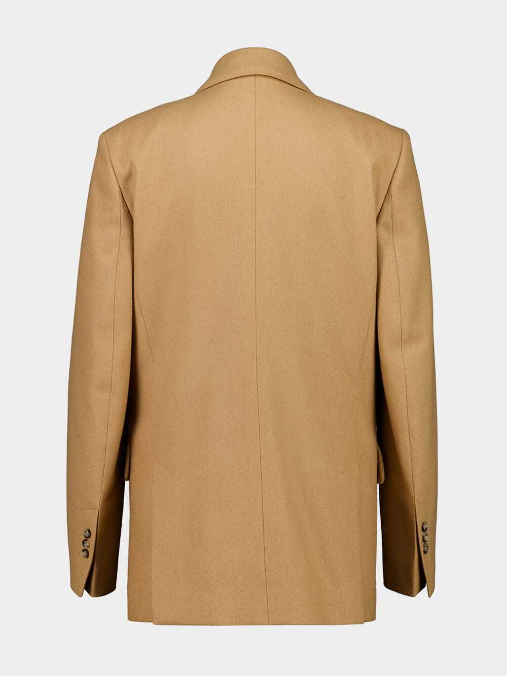 Ami Alexandre Mattiussi Double-breasted Blazer In Brown