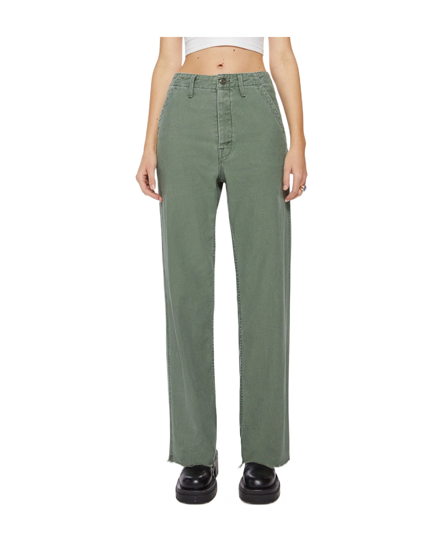 MOTHER MOTHER THE MAJOR SNEAK FRAY JEANS