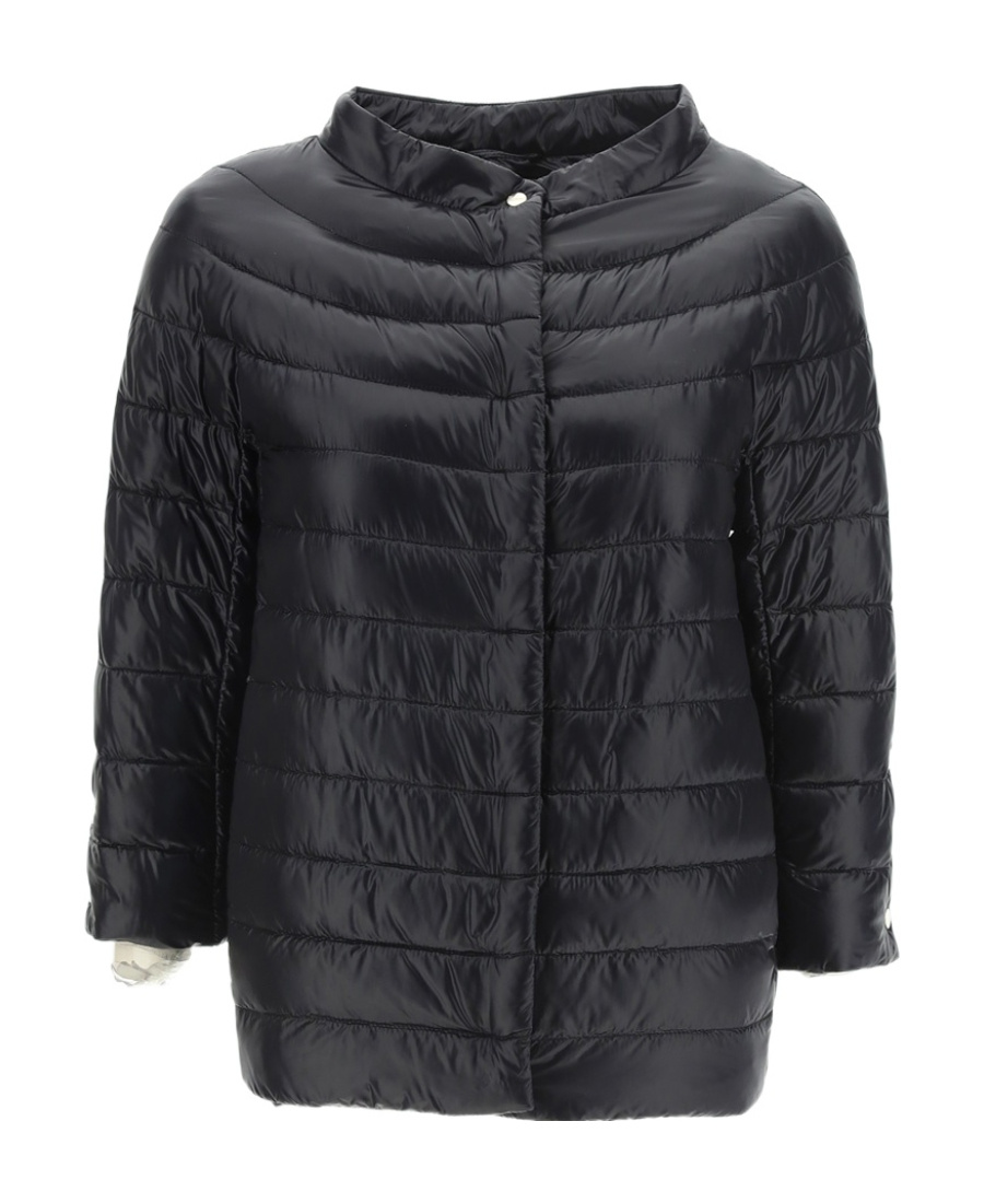 HERNO MOCK-NECK QUILTED PUFFER JACKET