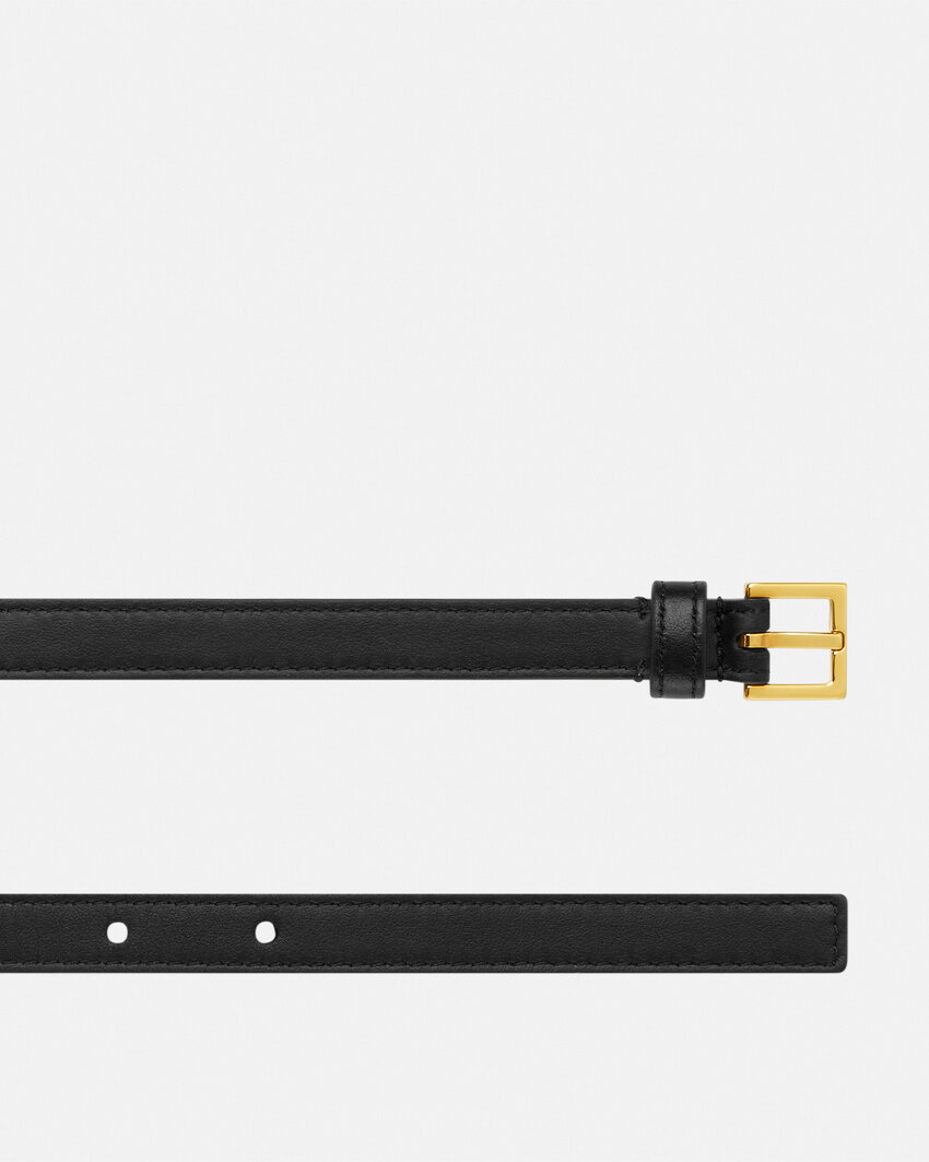 Versace Logo Leather Belt