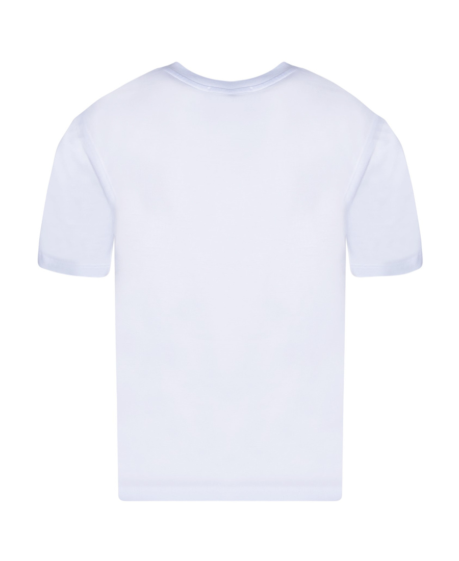 Msgm Embellished T-shirt In White