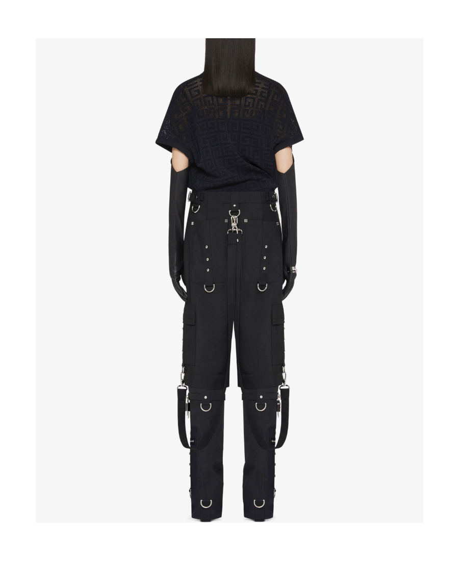 Givenchy 4g Jacquard T-shirt In Black