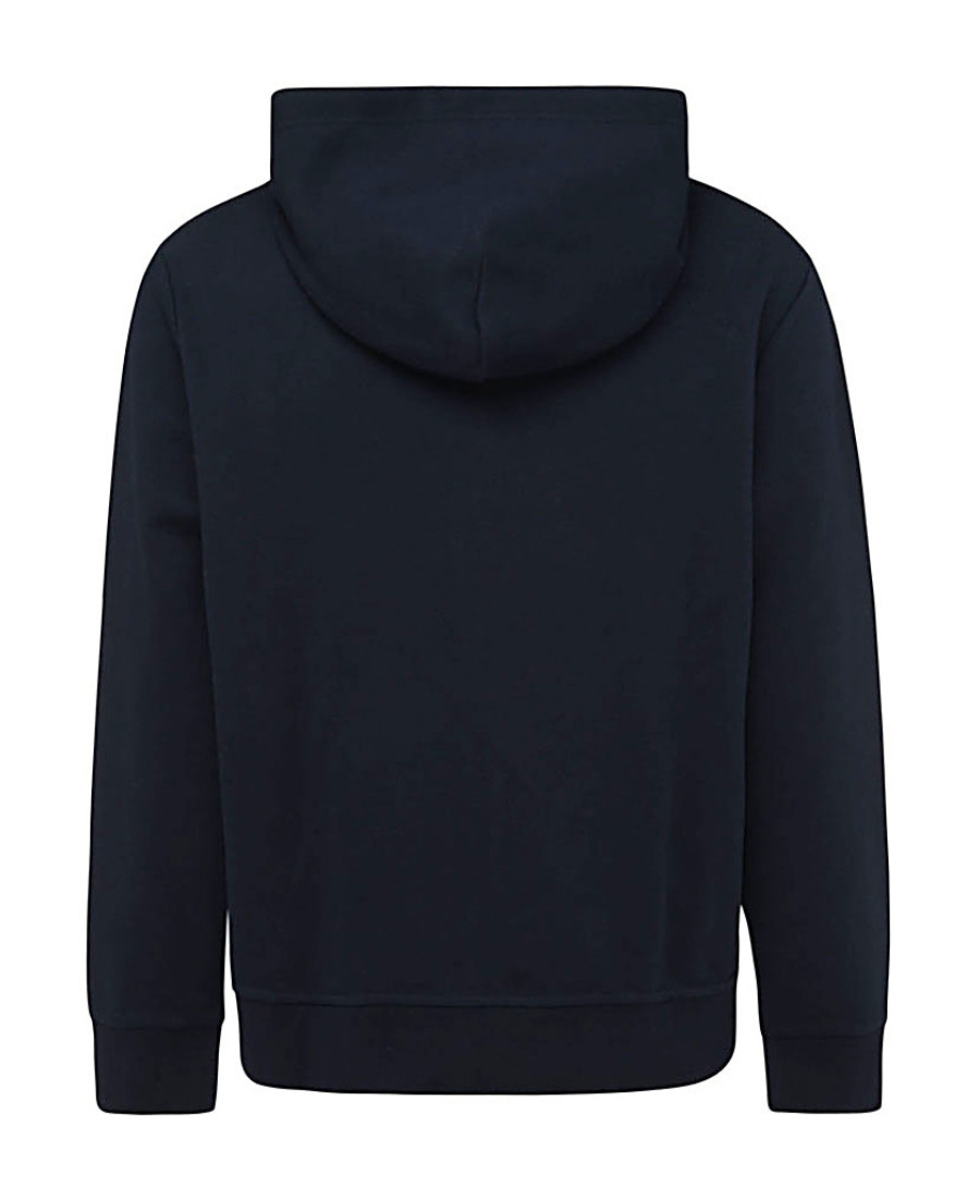 Polo Ralph Lauren Man Sweatshirt Midnight Blue Size Xxl Cotton, Polyester In Black