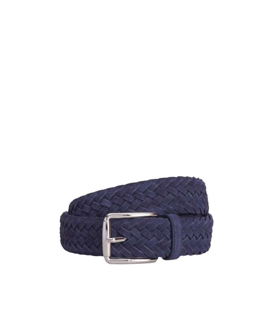 Tod's Braided Belt In Black