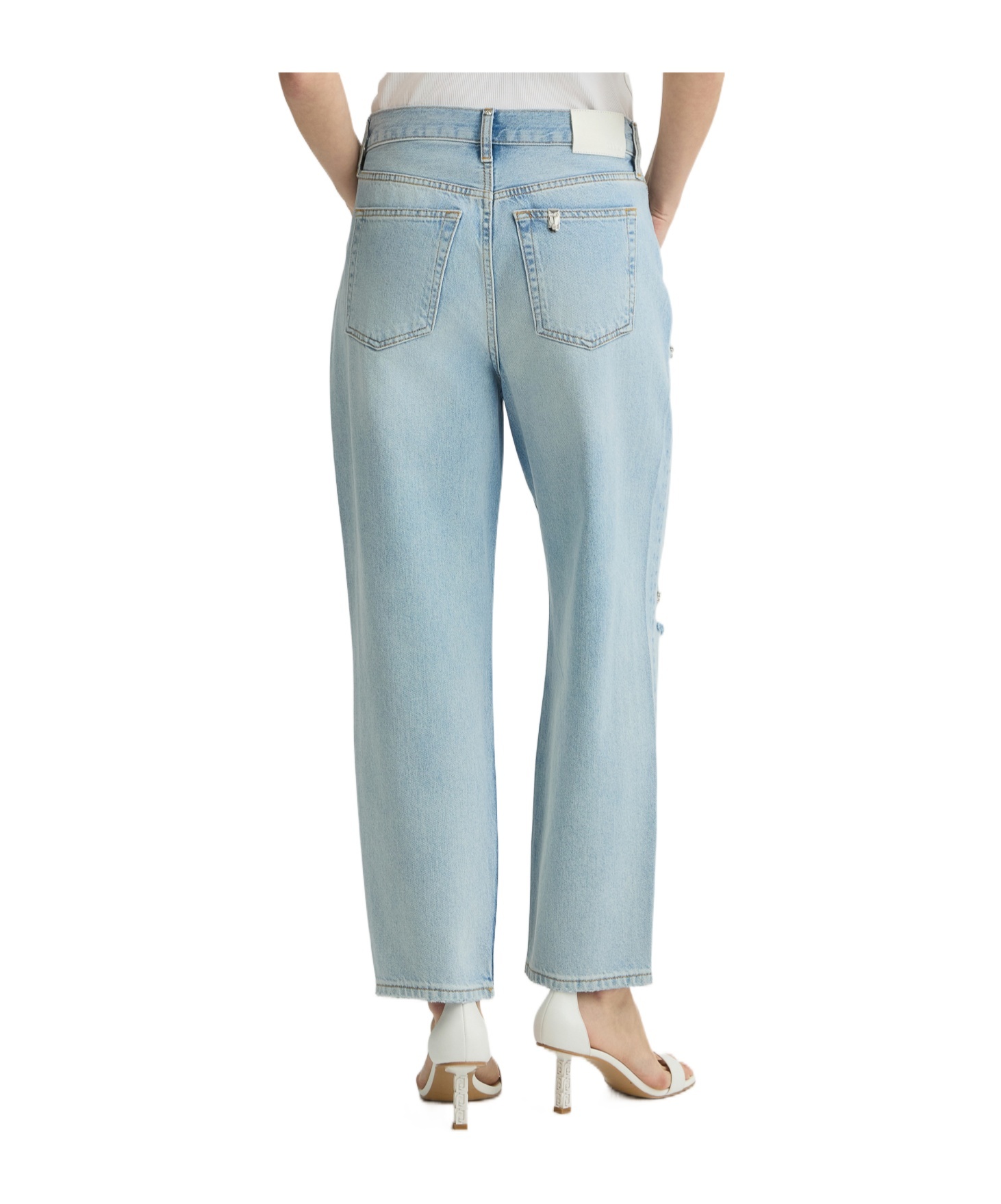Liu •jo Liu Jo Light Blue Relaxed-fit Liu Jo Jeans
