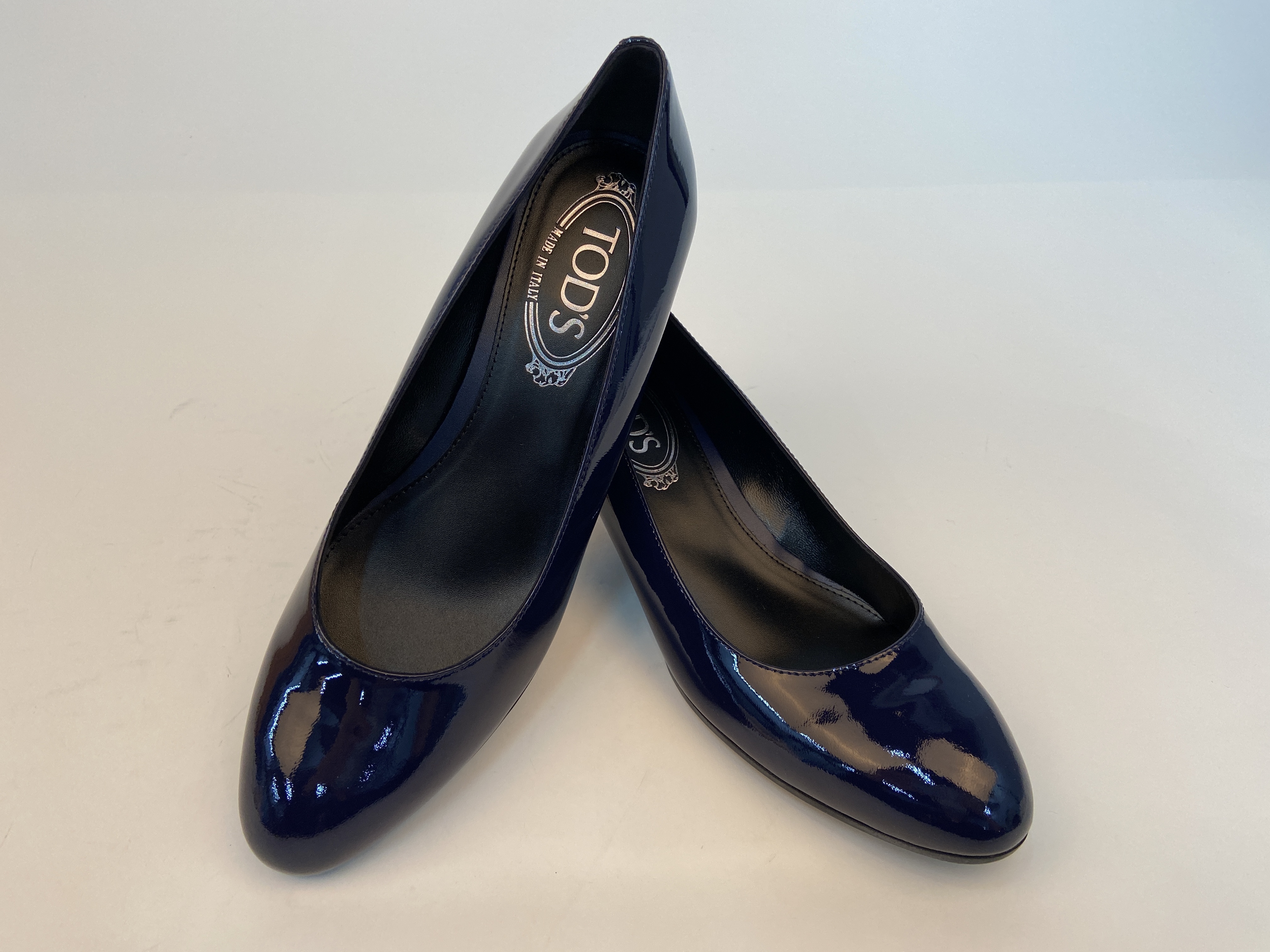 Tod's Logo Details High Heels In Black