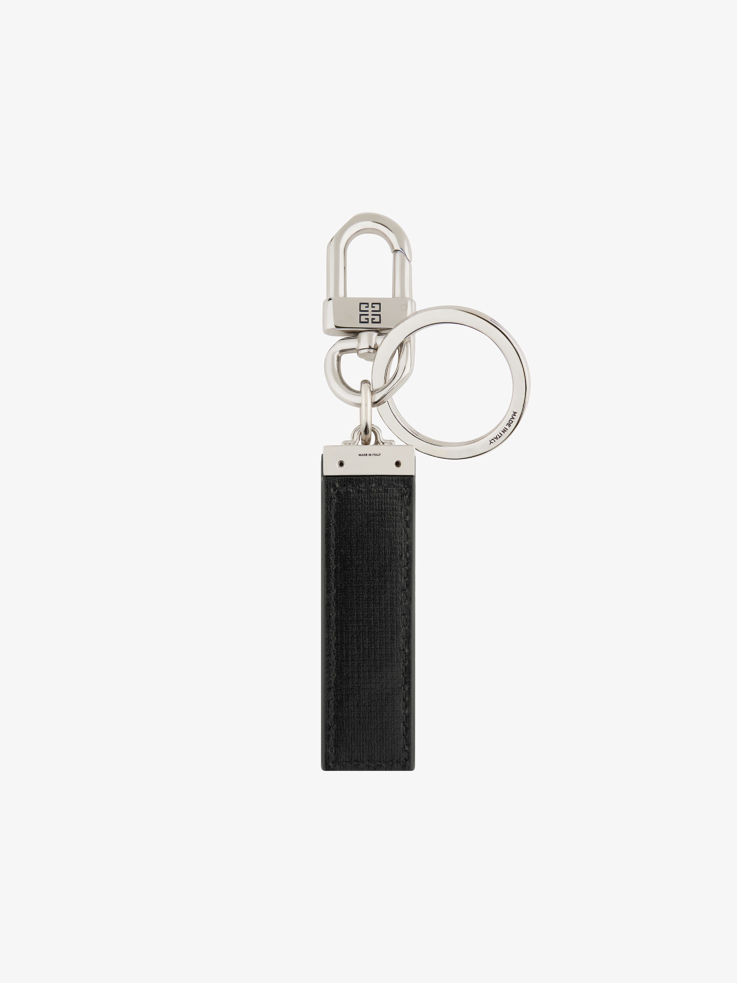 Givenchy 4g Classic Keyring In Black