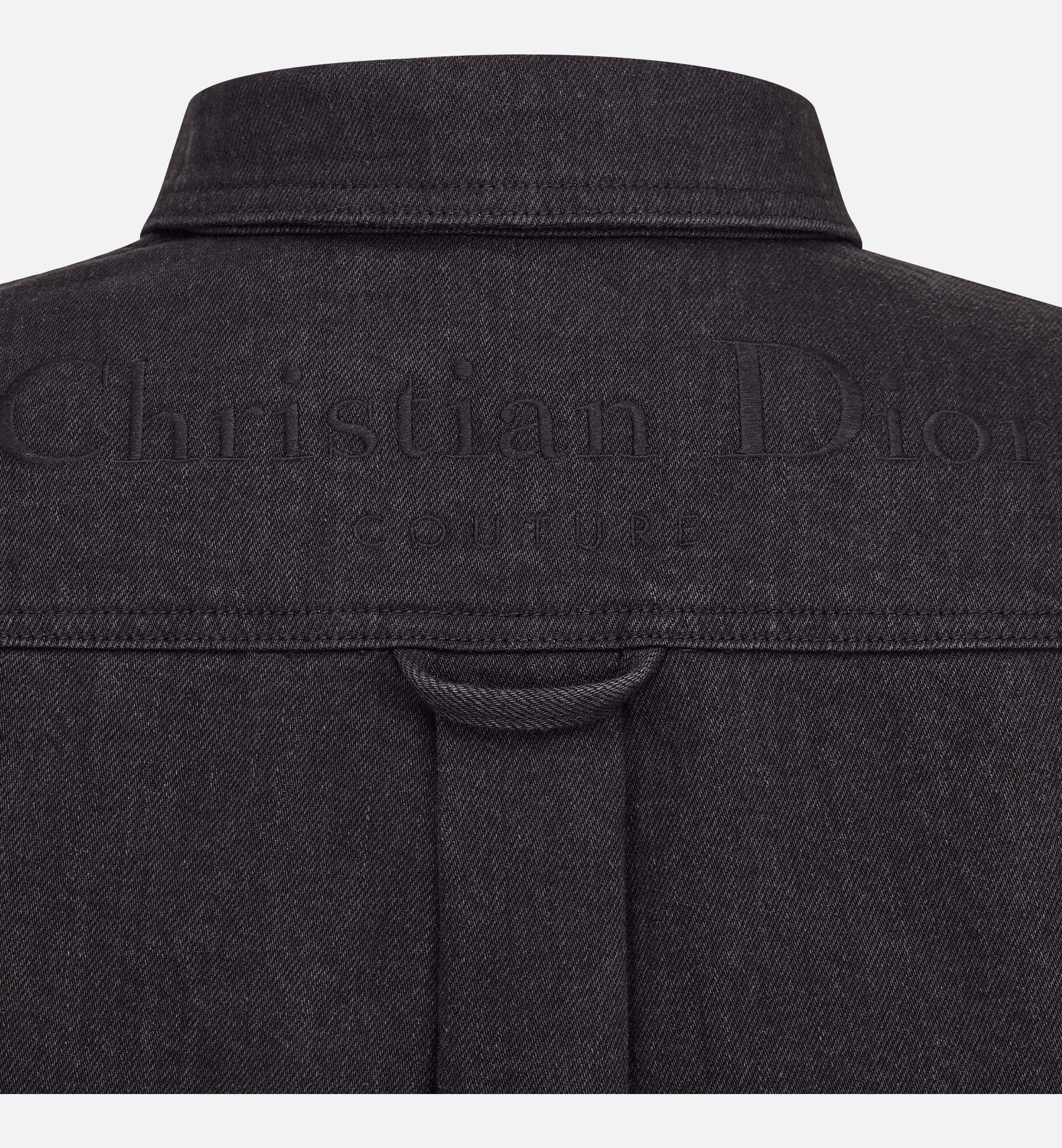 Dior Double-sided Shirt In Black