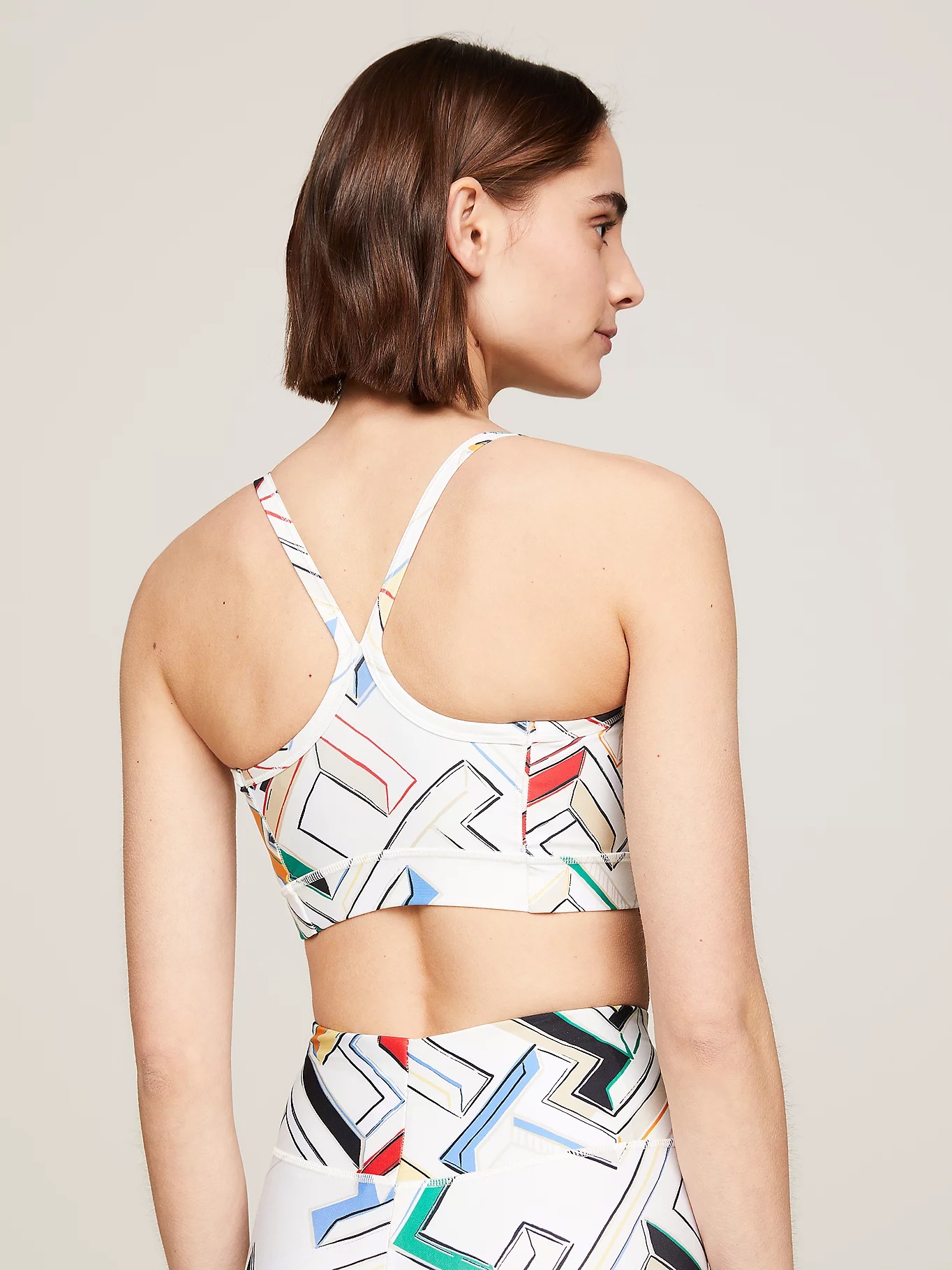 TOMMY HILFIGER ALPHABET PRINT BRA