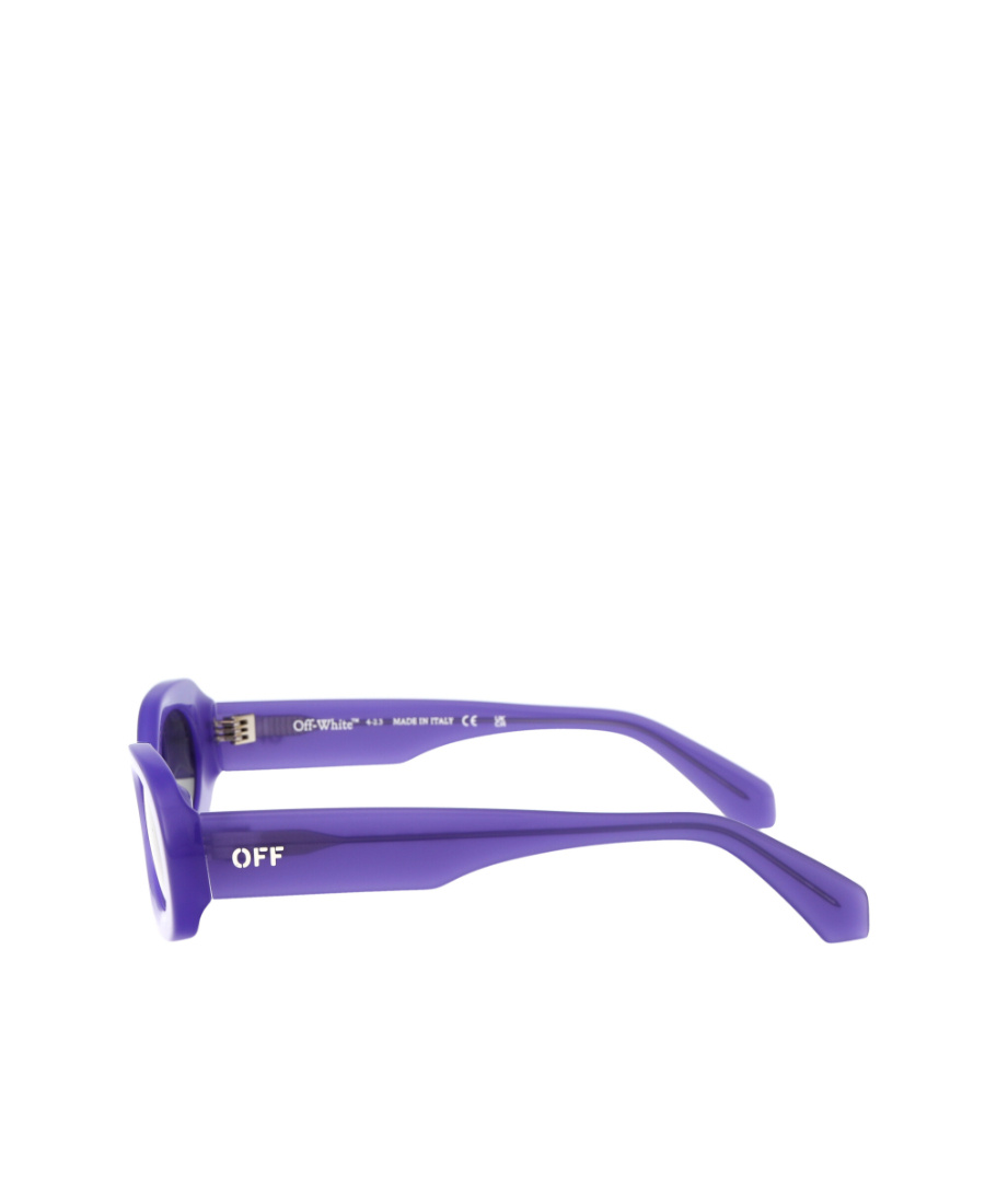 Off-white Oval-frame Sunglasses In Black