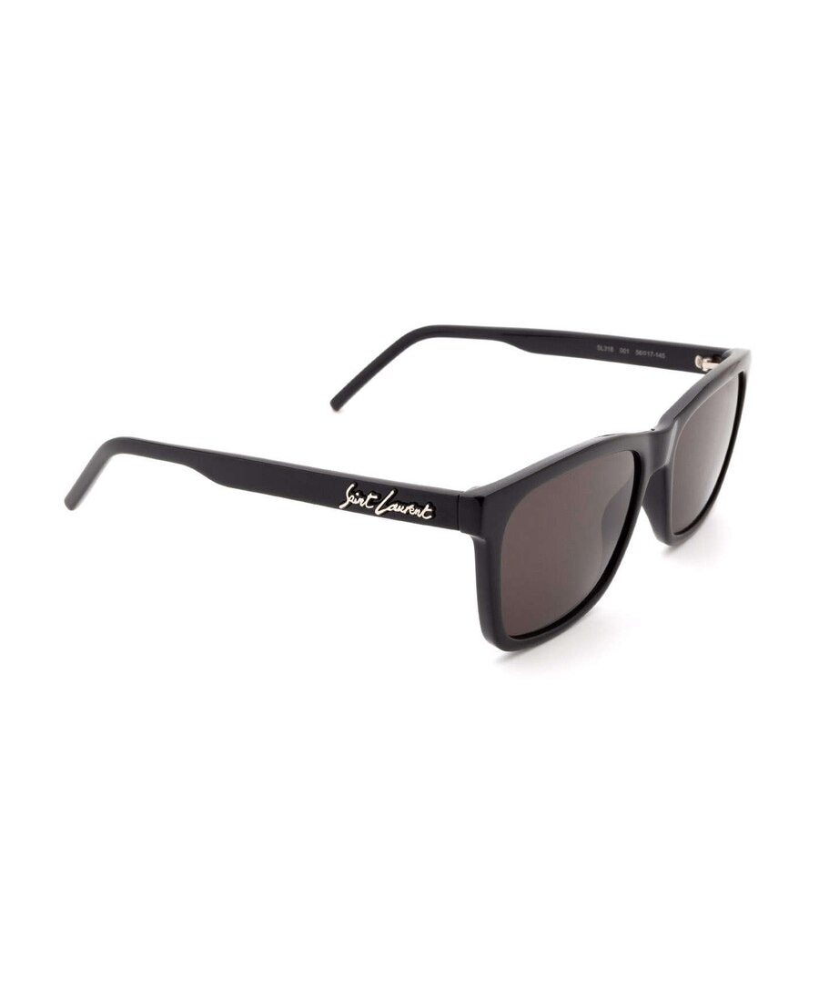 Saint Laurent Square-frame Sunglasses In Black