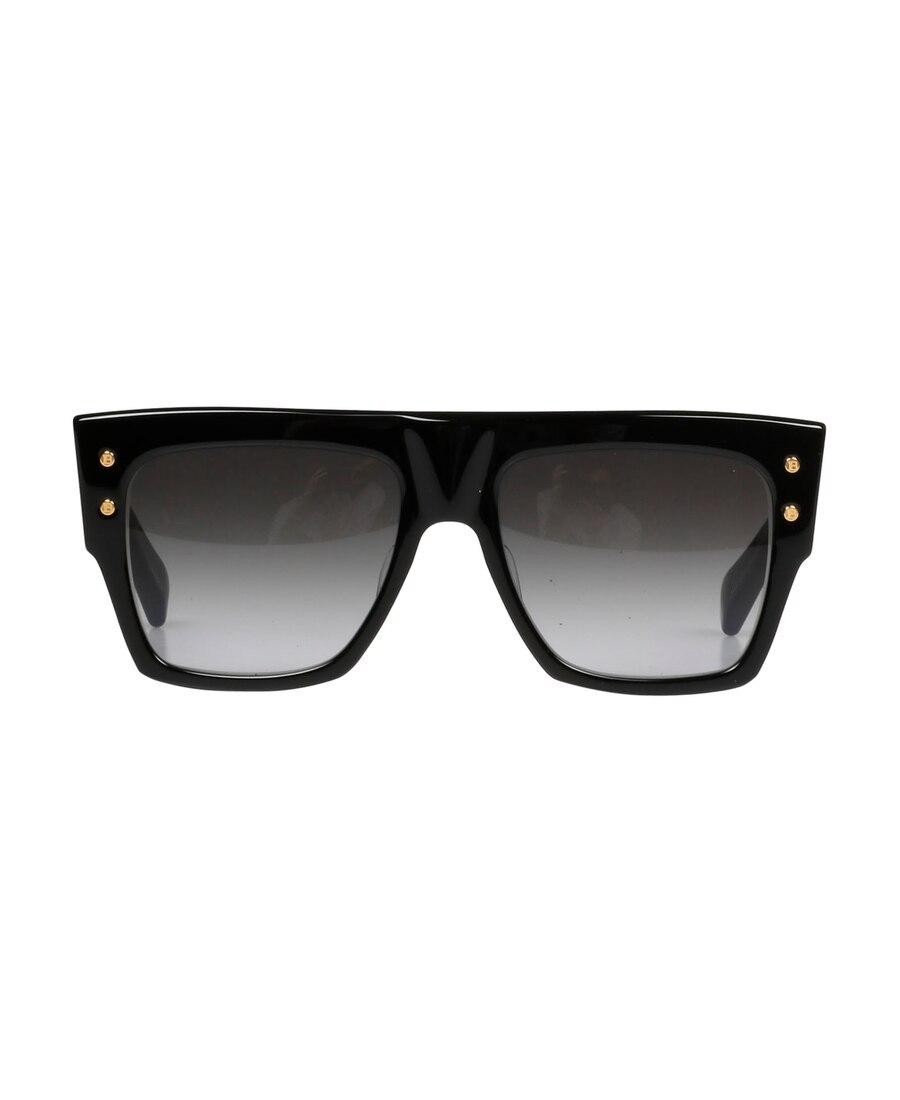 Balmain X Akoni Gradient Tinted Sunglasses In Black