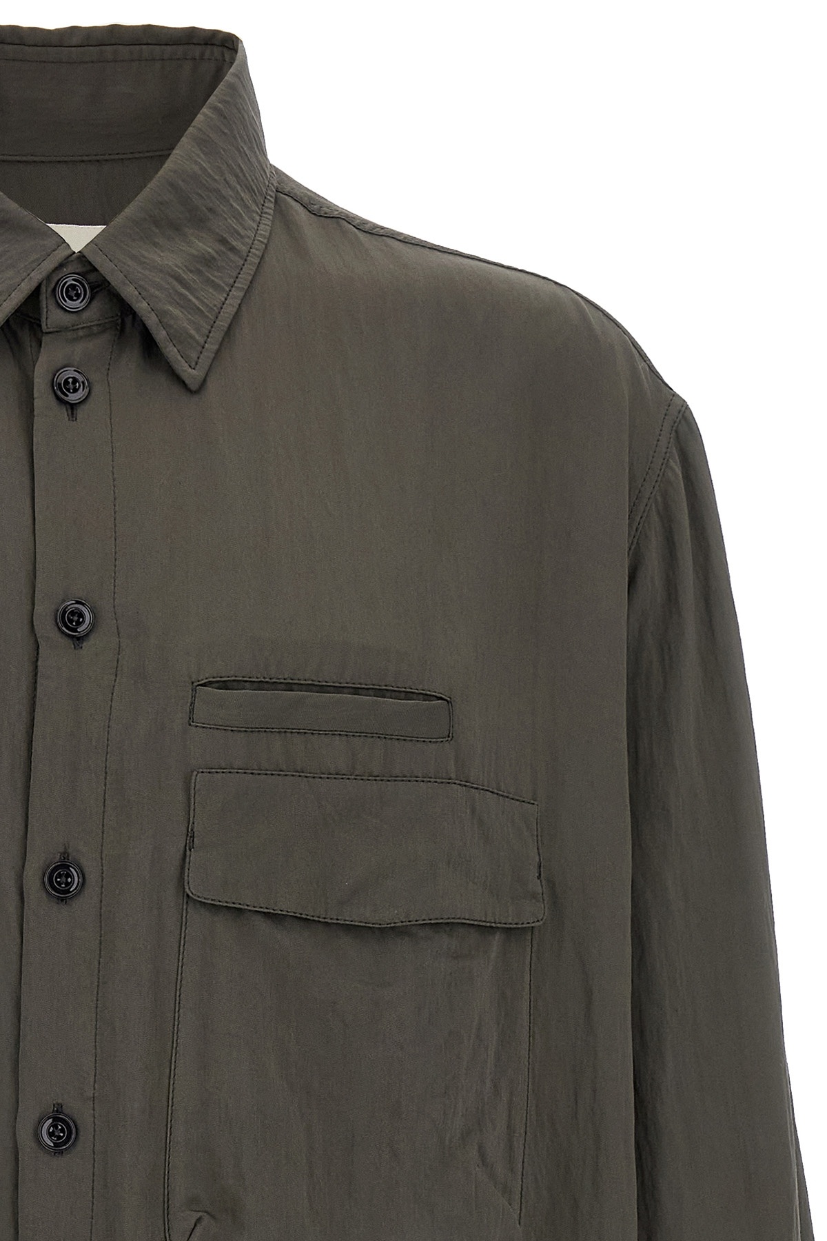 Lemaire Relaxed Fit Utility Overshirt