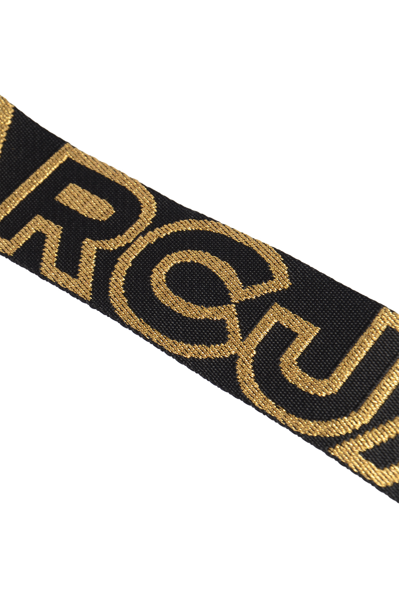 Marc Jacobs Logo-detail Adjustable Shoulder Strap In Black