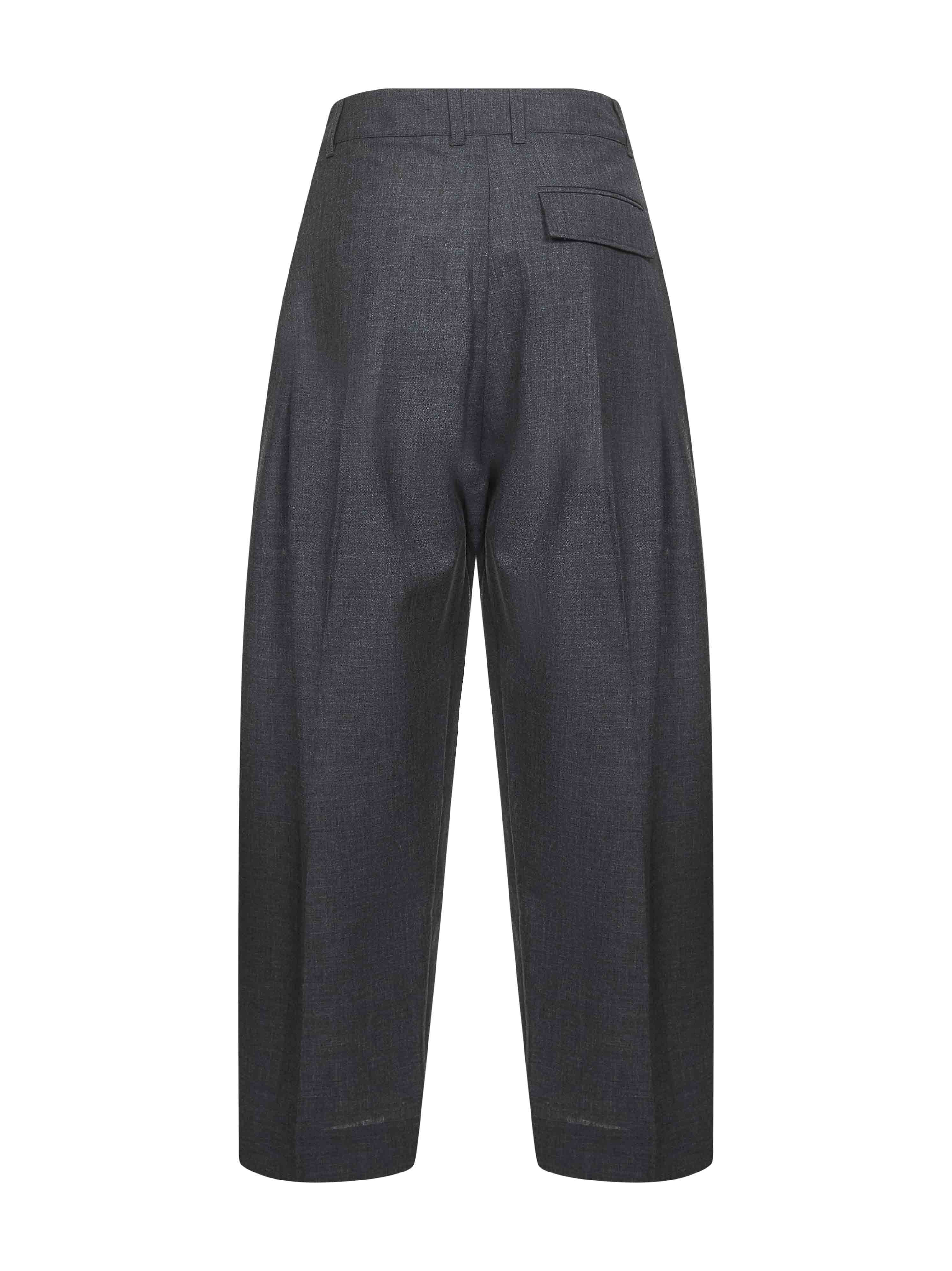 Studio Nicholson Acuna Double-pleat Trousers In Black