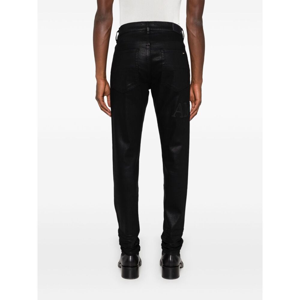 Amiri Belt-loop Jeans In Black