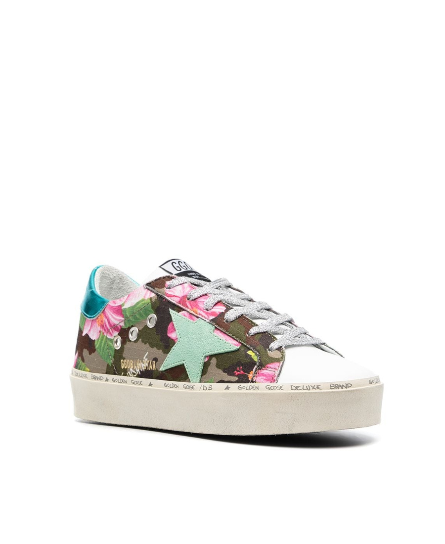 Golden Goose Superstar Canvas Sneakers In White