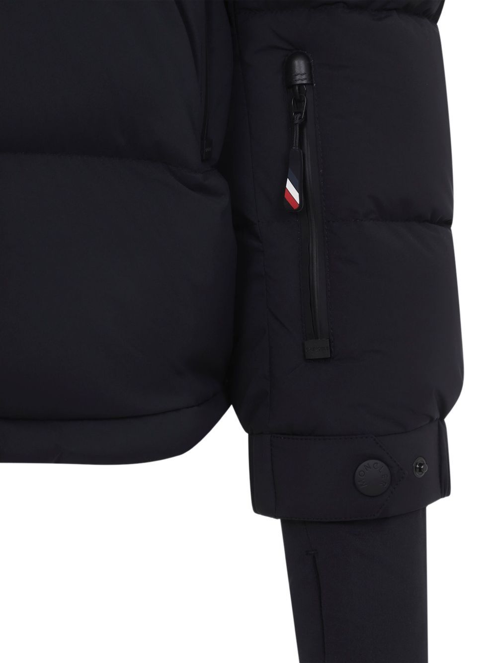 Moncler Grenoble Isorno Hooded Down Ski Jacket Clothing In Black