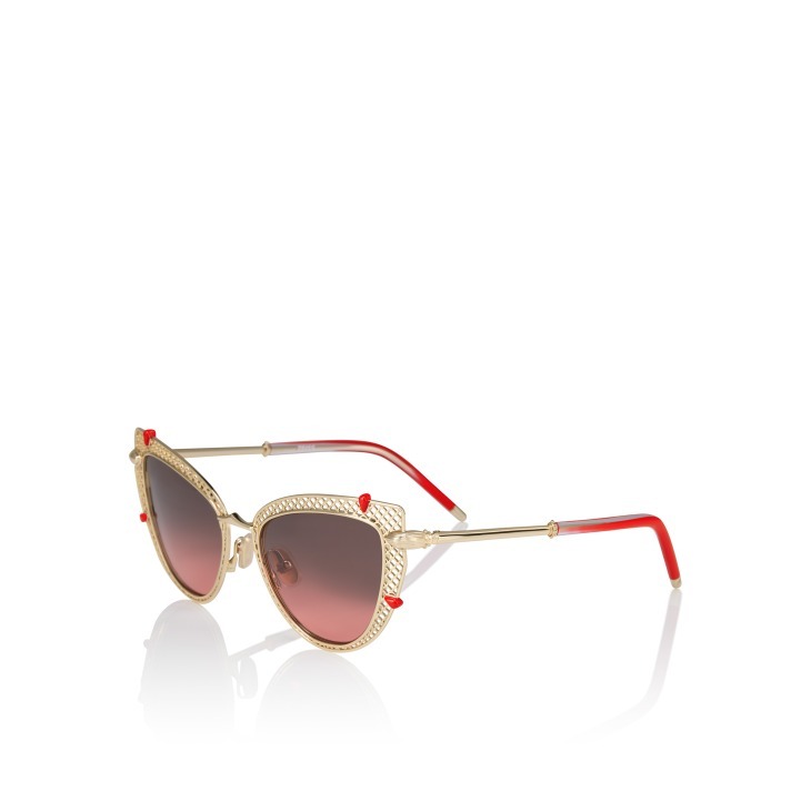 Christian Louboutin Cat Eye Sunglasses In Multi