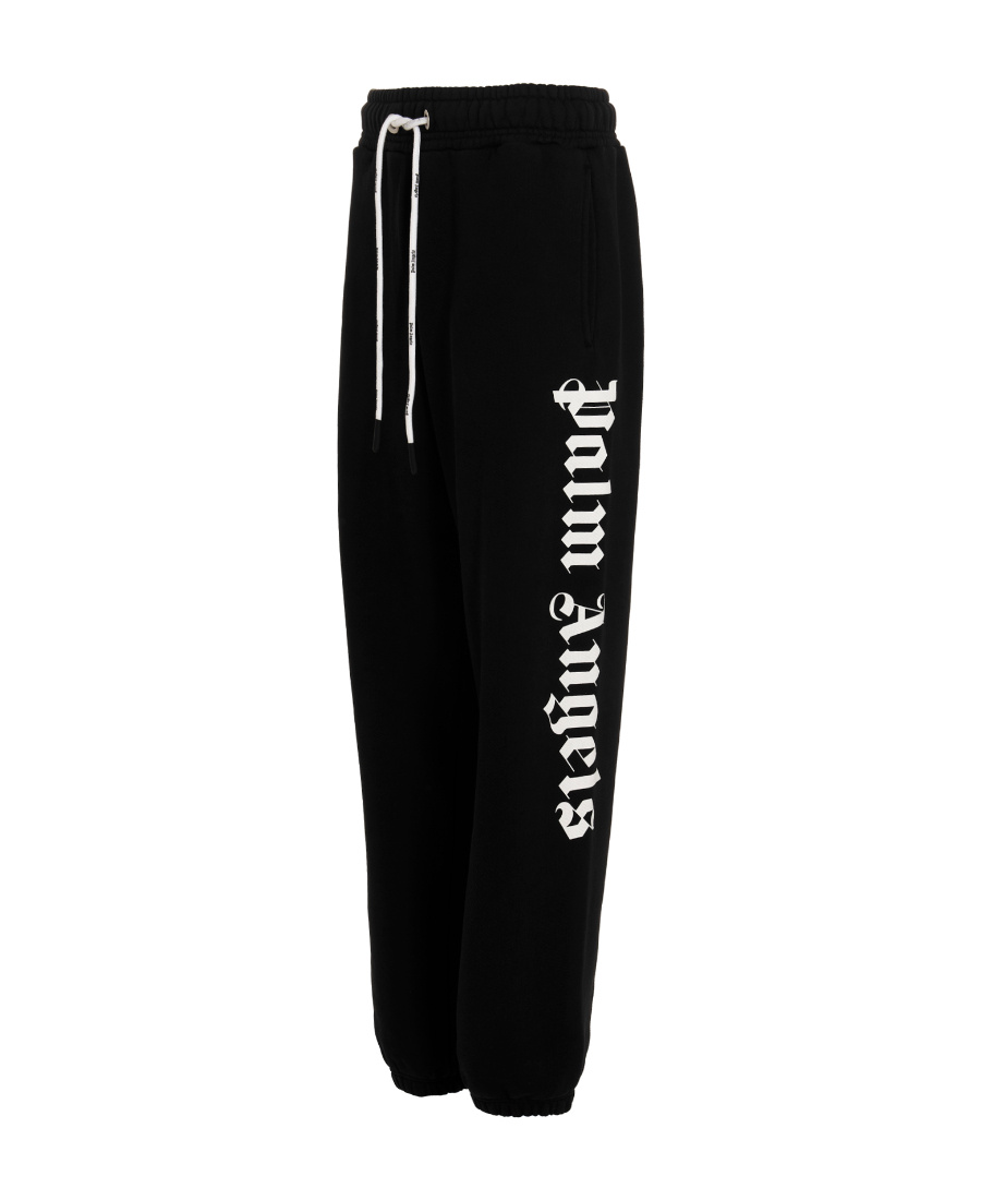 PALM ANGELS PALM ANGELS DRAWSTRING STRAIGHT LEG SWEATPANTS
