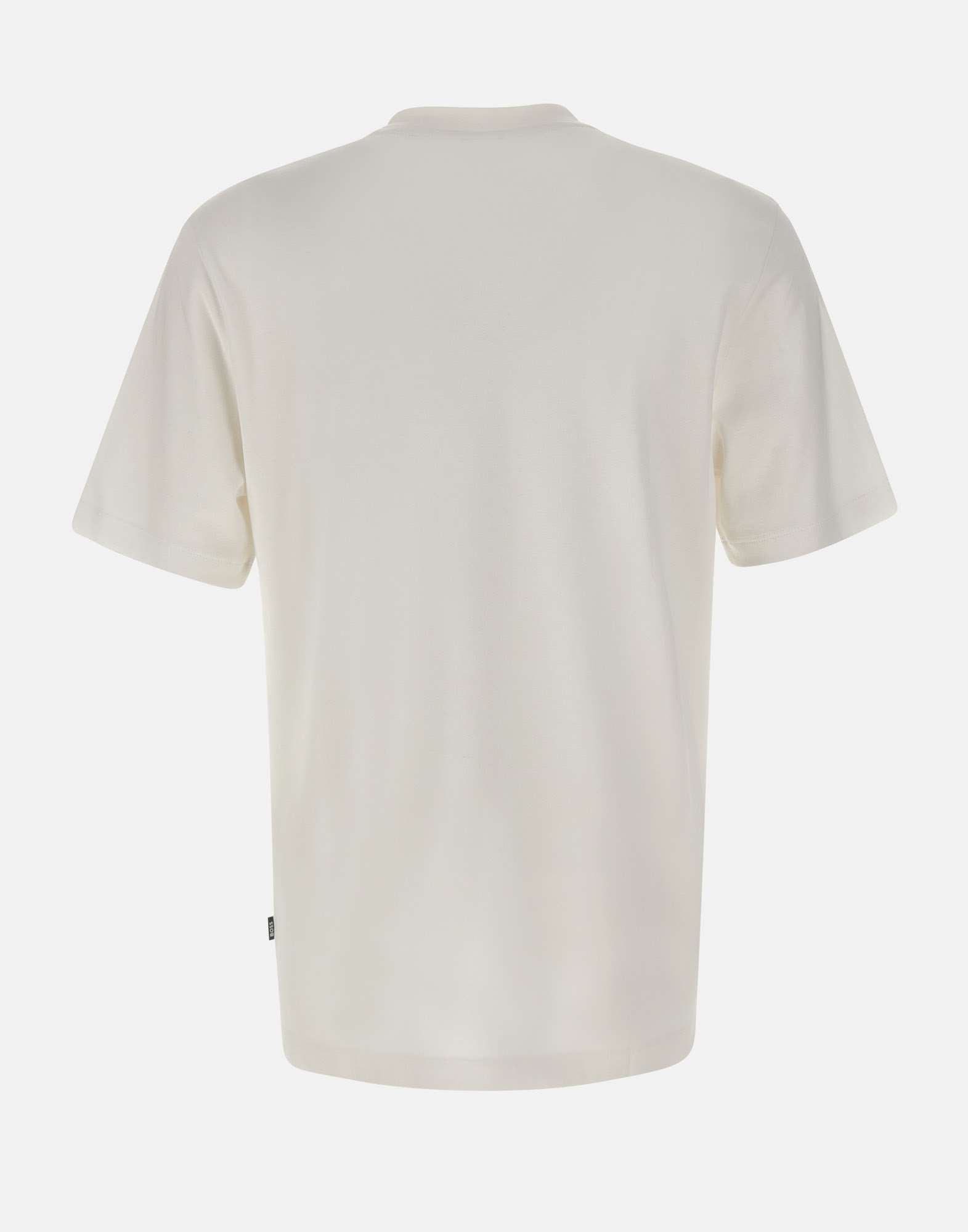 Hugo Boss Cotton Logo T-shirt For Everyday Wear In White
