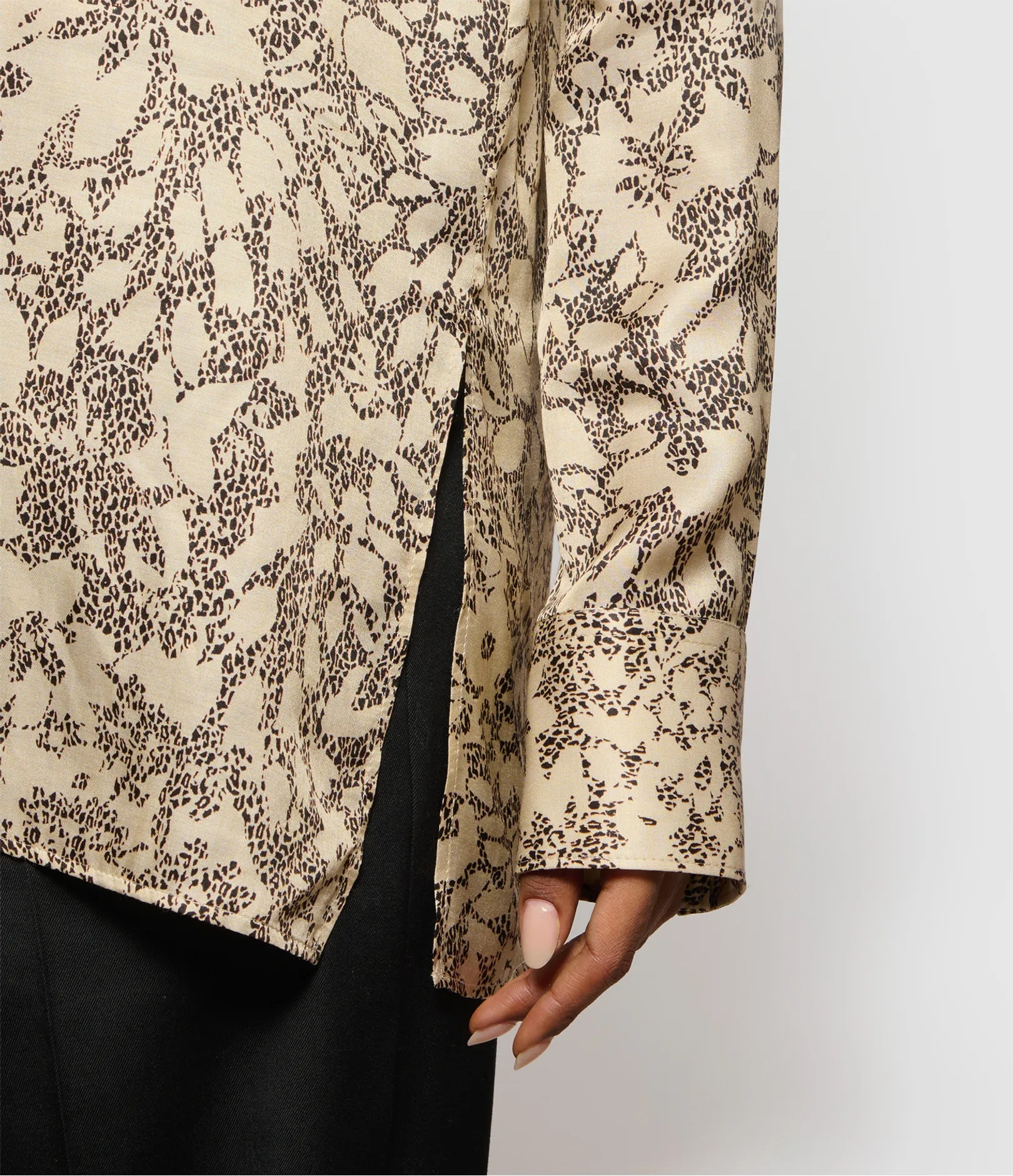 Golden Goose Long-sleeved Shirt In Nude