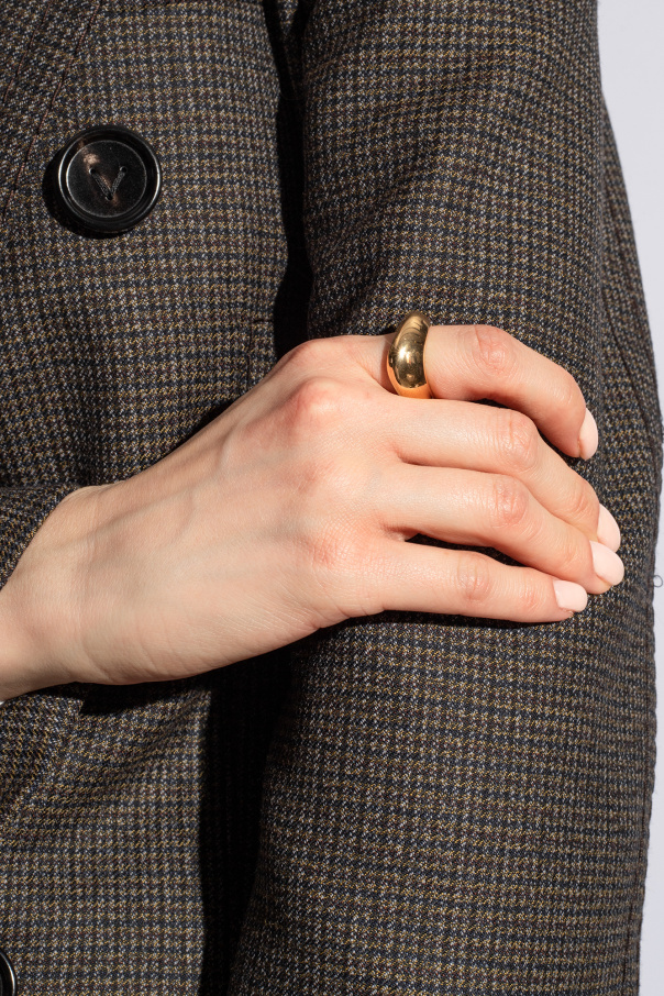 Bottega Veneta Annular Ring In Yellow