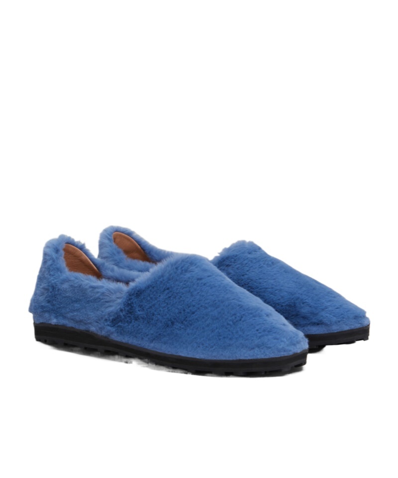 Marni Push On Loafers In Blue
