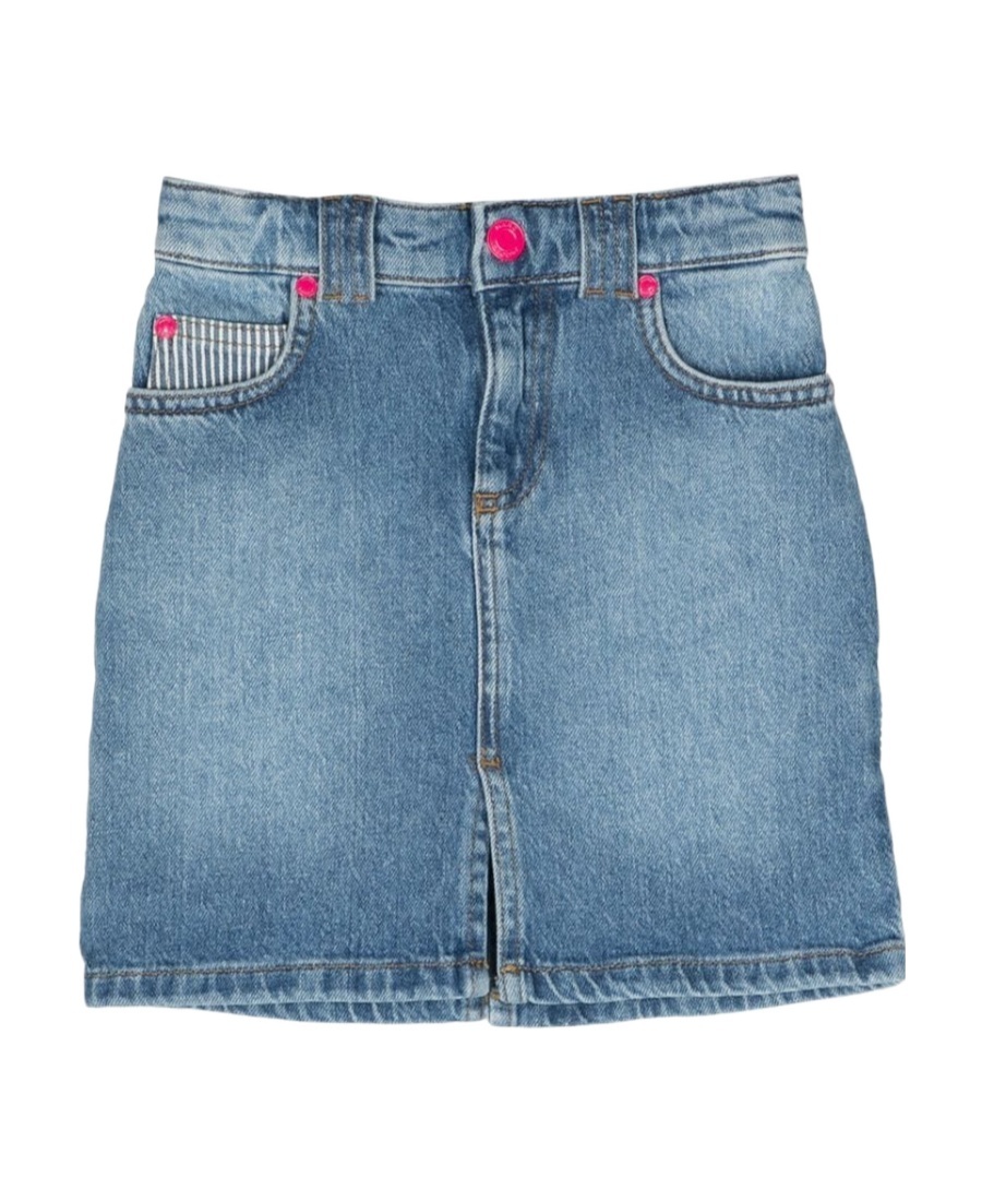 Marc Jacobs Logo Skirt In Blue