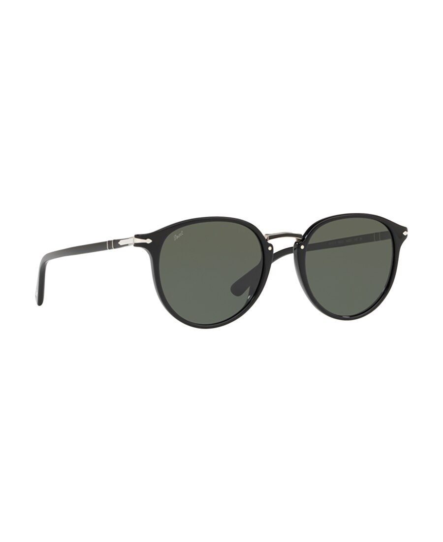 PERSOL PERSOL TYPEWRITER ROUND FRAME SUNGLASSES