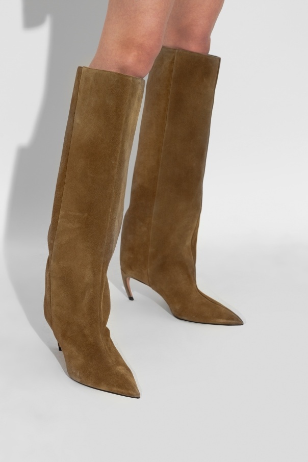 Attico Lea Boots In Brown