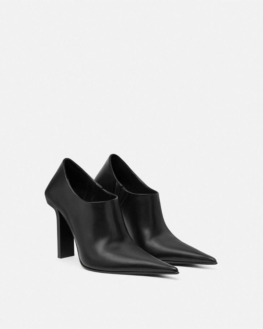 VERSACE LEATHER BOOTS 