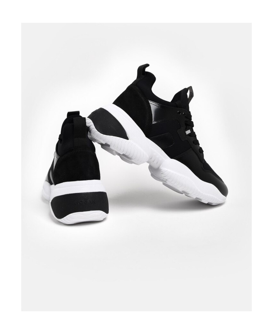 Hogan Interaction Low-top Sneakers In Black