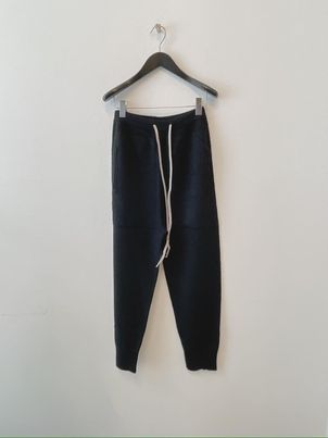 Rick Owens Rope Sweatpants In Black