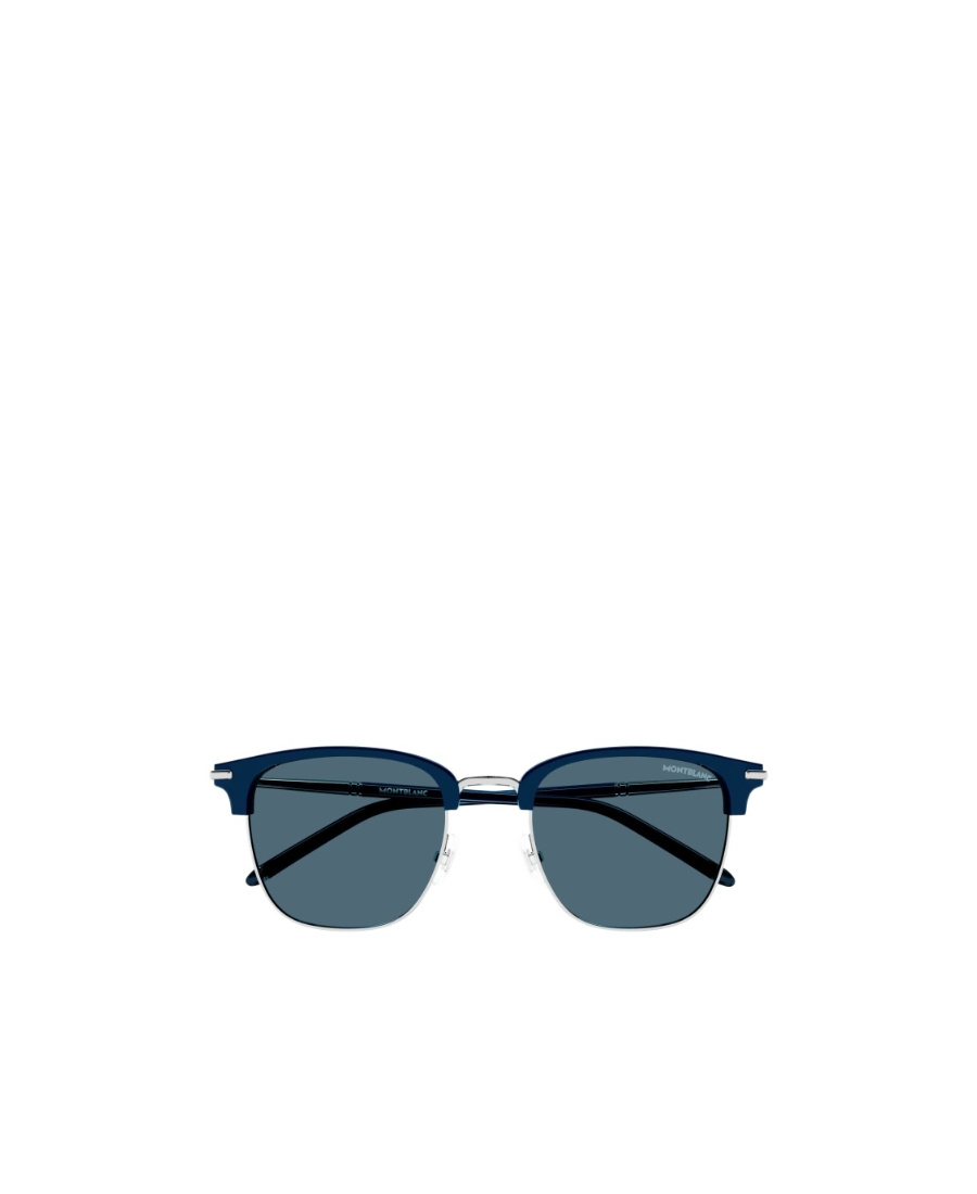 Montblanc Eyewear Square Frame Sunglasses In Gray