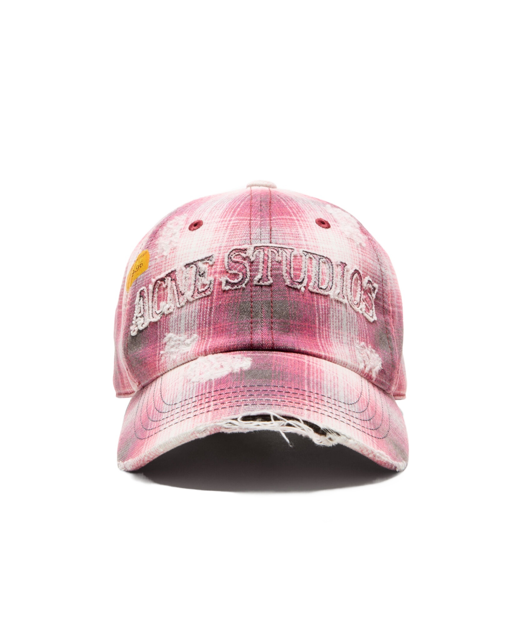 ACNE STUDIOS DISTRESSED BASEBALL CAP 