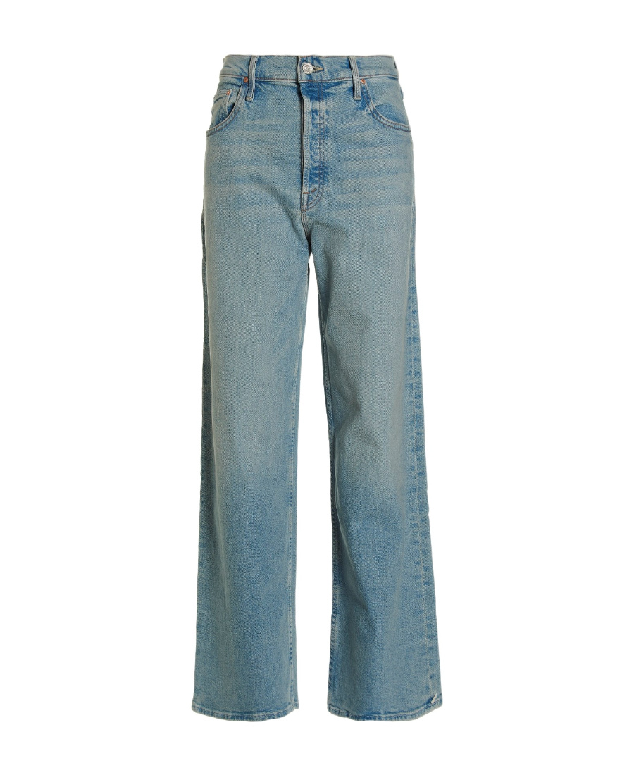 Mother Straight-leg Cut Jeans In Green
