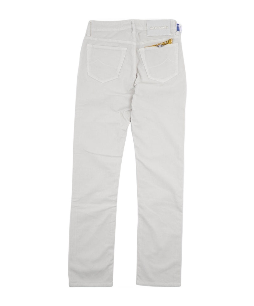 Jacob Cohen Skinny-cut Leg Trousers In White