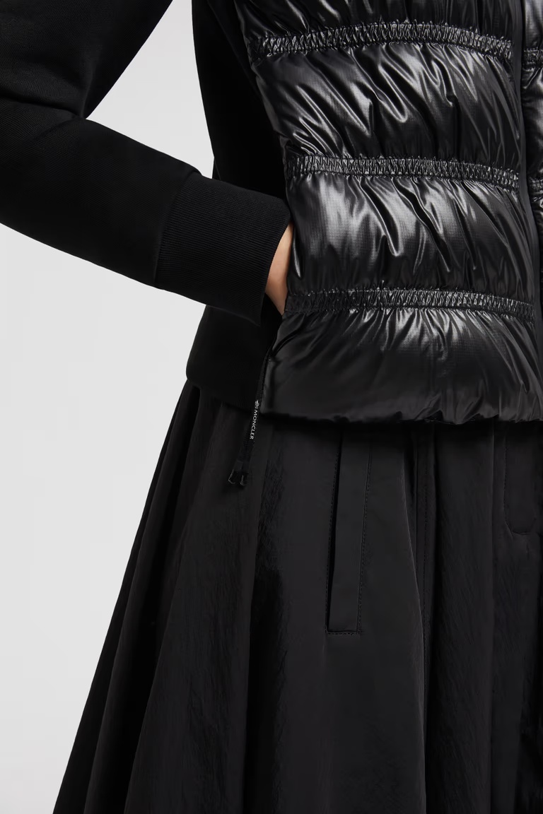 Moncler Padded Jacket In Black