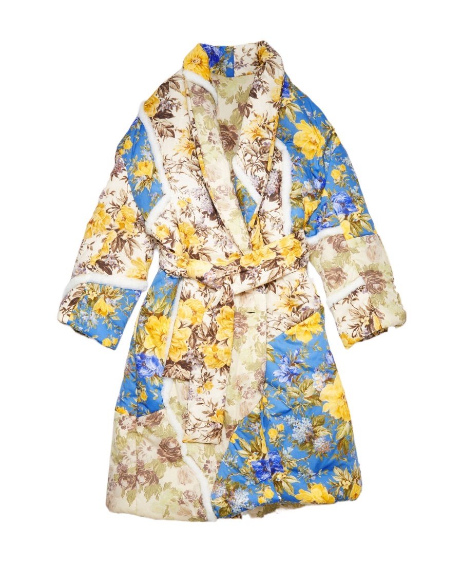 Acne Studios Decal Printed Cotton Suit In Multi