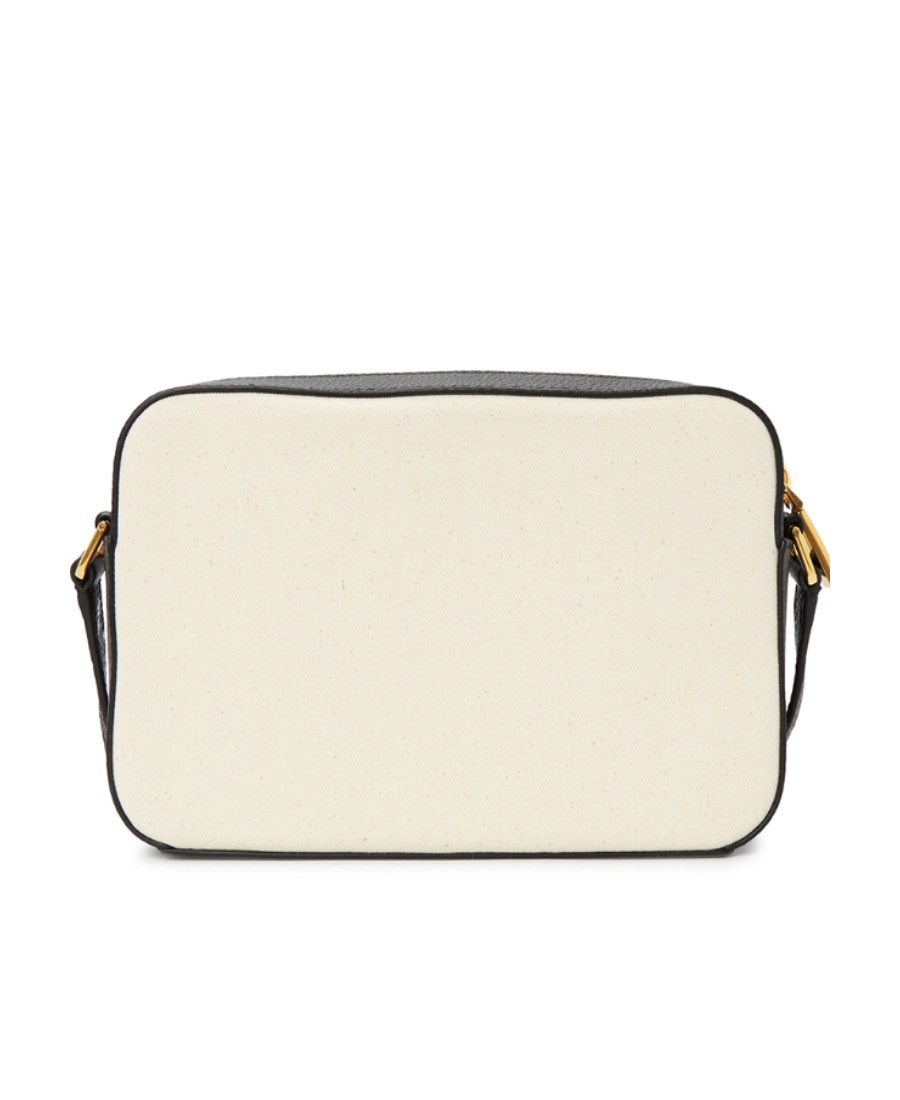 Shop Bally Logo Shoulder Bag In White
