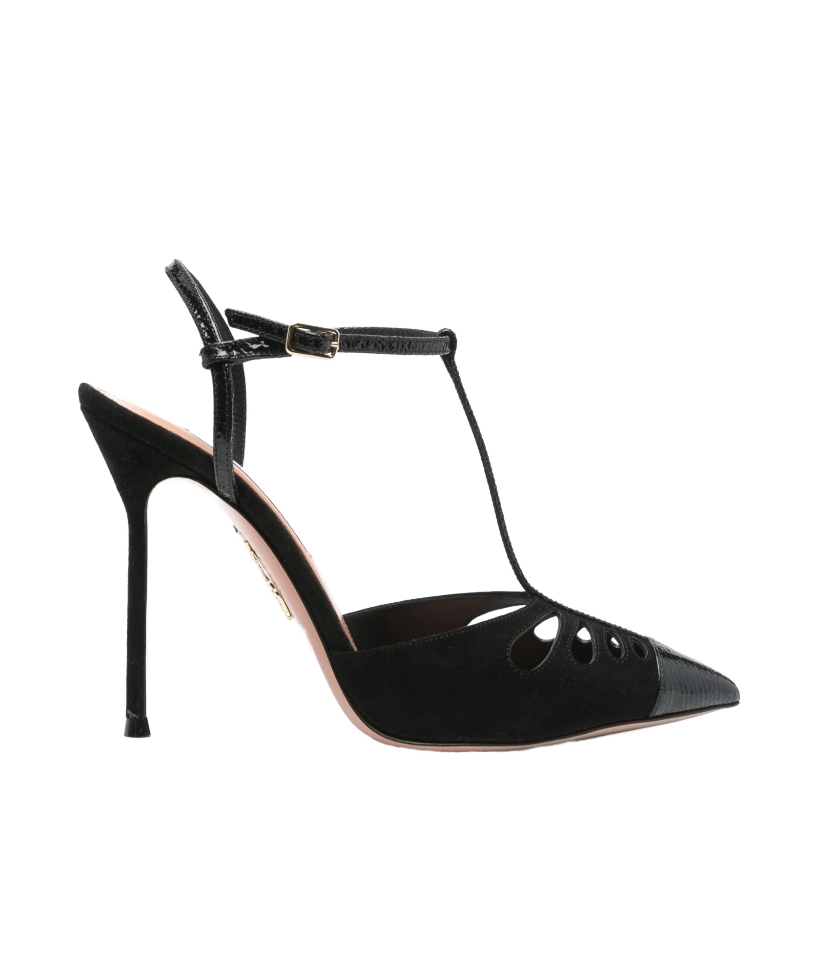 Aquazzura 105mm Camille Pumps In Black