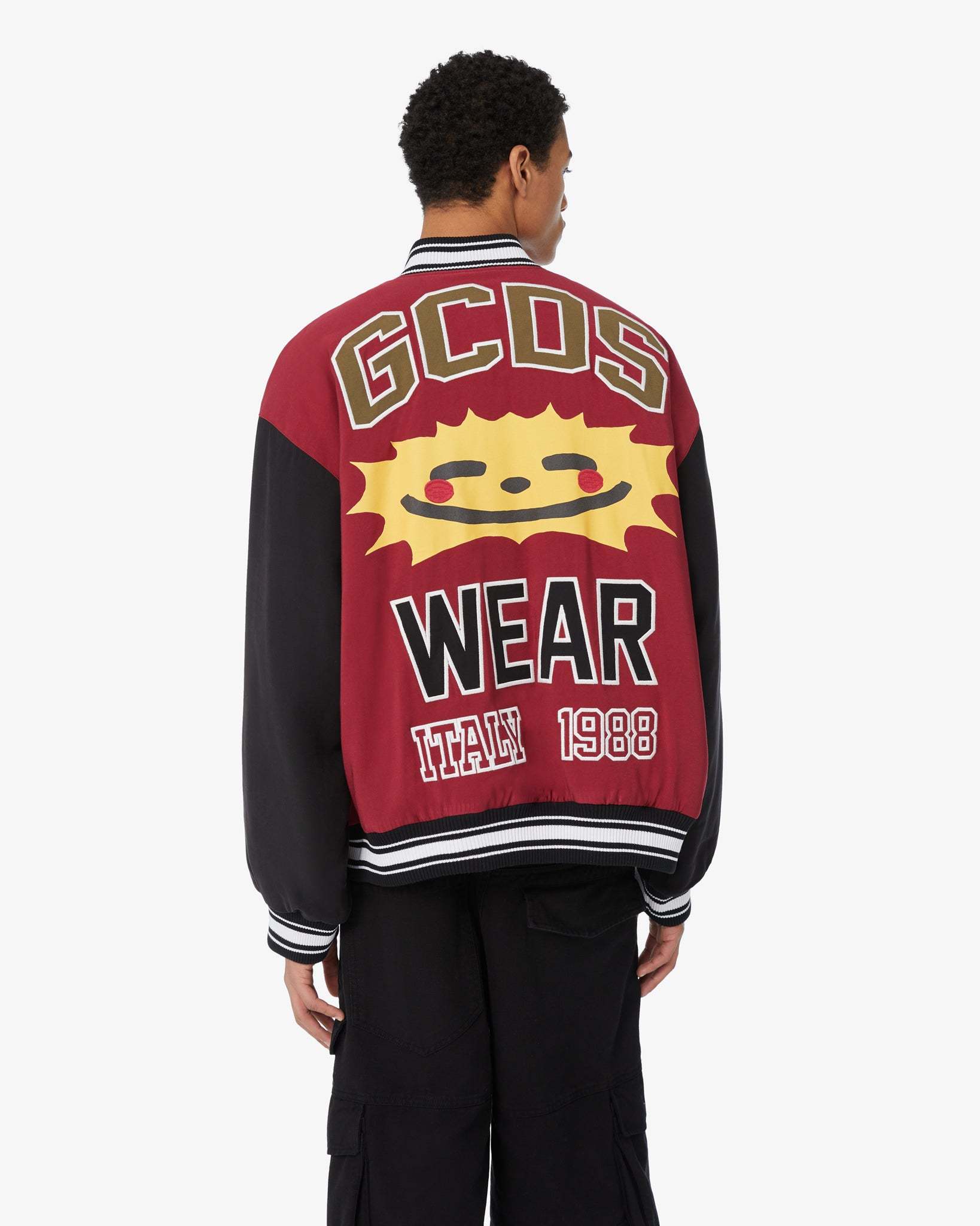 Gcds Sunny Varsity Bomber In Red