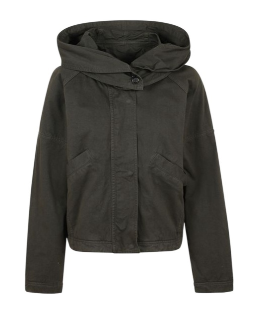 Pinko Bottiglia Bomber Gabardina Tin In Black